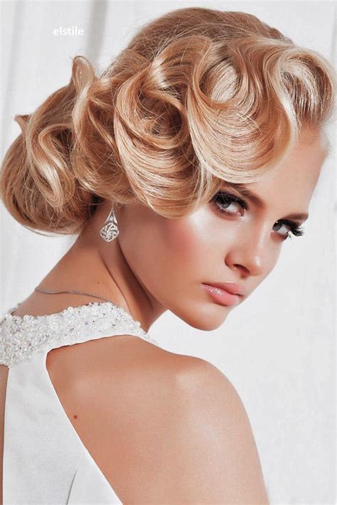 36 Vintage Wedding Hairstyles For Gorgeous Brides Page 6 Of 7 Wedding Forward