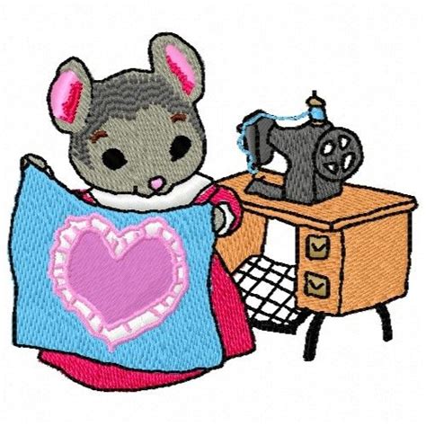 Mice - Machine Embroidery Products | AnnTheGran.com | Machine