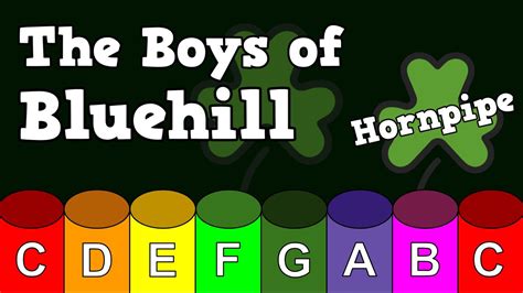 The Boys Of Bluehill Irish Hornpipe Boomwhacker Play Along Youtube