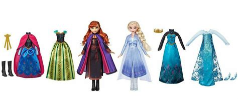 Frozen Doll Fashion Set Elsa Anna Dress Collection Giftset Holiday Bundle EBay