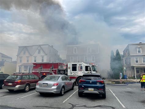 Fire Departments Respond To New Cumberland Structure Fire