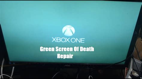 Xbox One S Green Screen Of Death Repair Faulty Hard Drive Diagnosis