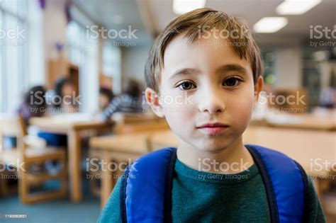 Portrait Of Elementary Schoolboy Stock Photo Download Image Now