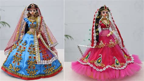 3 South Indian Bridal Dress And Jewellery Doll Decoration Design 8