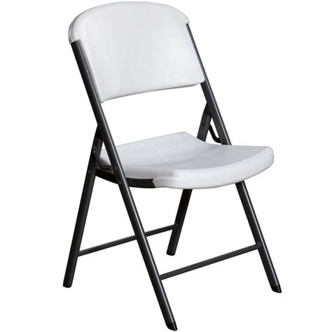 Lifetime 42804 White Classic Folding Chair 4pack