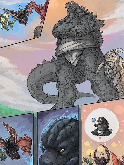 Pin De Tyrone O En Godzilla And Kaiju Imagenes De Godzilla Monstruos