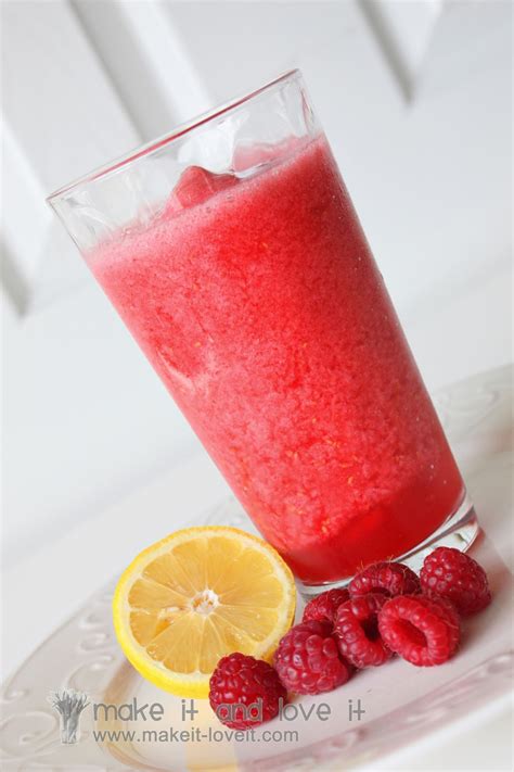 Raspberry Lemonade Slushy Make It And Love It