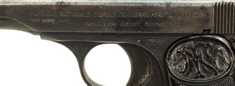 Lot Fn Belgium Browning Model 1922 Nazi Marked Pistol
