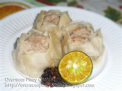 Pinoy Home Cooking And Recipes Siomai