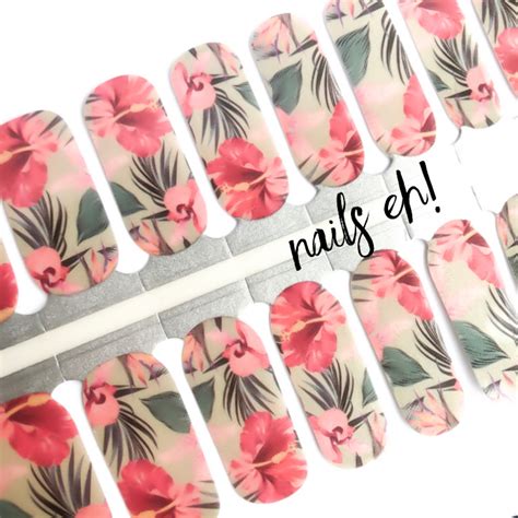 Nail Polish Wraps Nail Wraps Nail Strips Nail Stickers Etsy