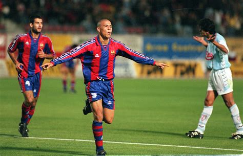 Ronaldo luís nazário de lima; Ronaldo Nazario debuted with FC Barcelona 20 years ago ...