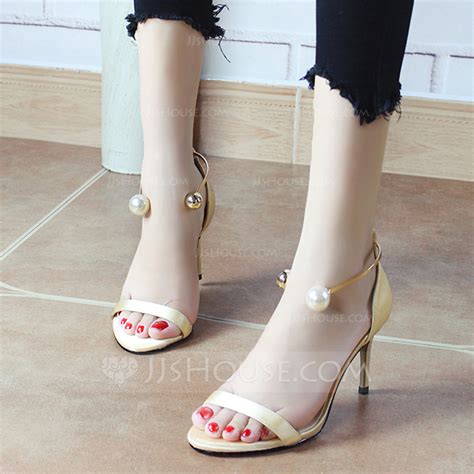 Womens Silk Like Satin Stiletto Heel Peep Toe Pumps Sandals With