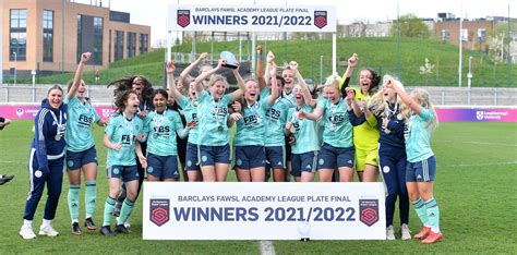 Lcfc Women Academy Team Claim Plate Final Triumph