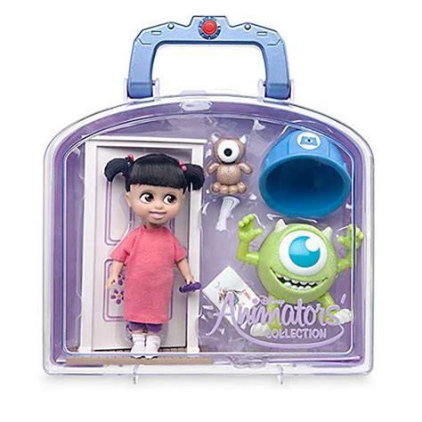 Official Disney Monsters Inc Animators Collection Boo Mini Doll Playset Monsters Inc Toys