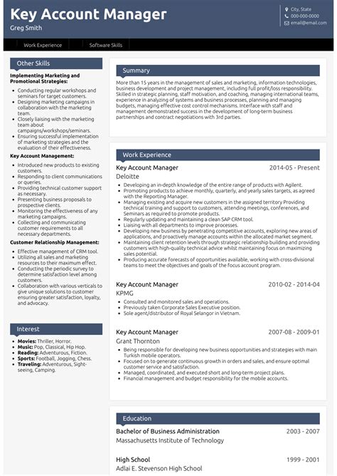 Cover letter key account manager. Cv Community Manager Junior