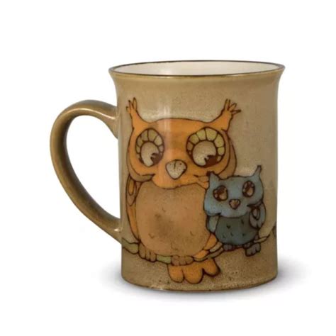 Pfaltzgraff Everyday Beige Owl Mug Owl Mug Mugs Owl