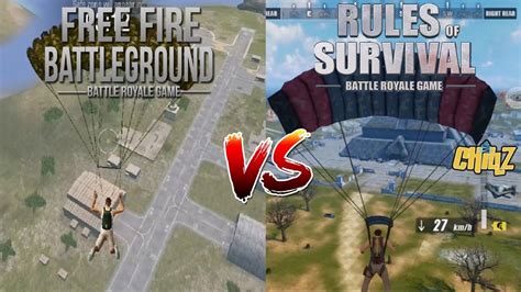 How about adding a few other survivors to fight with to complicate the task? Rules of Survival vs Free Fire Battlegrounds -Which is ...