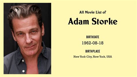 Adam Storke Movies List Adam Storke Filmography Of Adam Storke YouTube