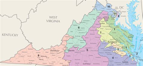 Virginia Legislative Districts Map Get Latest Map Update