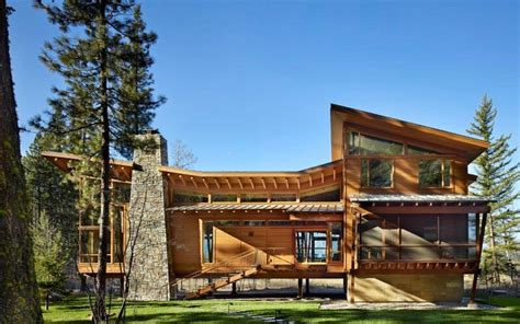 Sustainable Mountain House In The Methow Valley Of Washington State