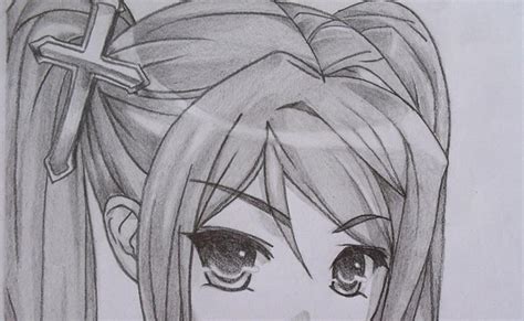 Pencil Drawing Of Cute Anime Girls How To Draw A Cute Anime Girl Step