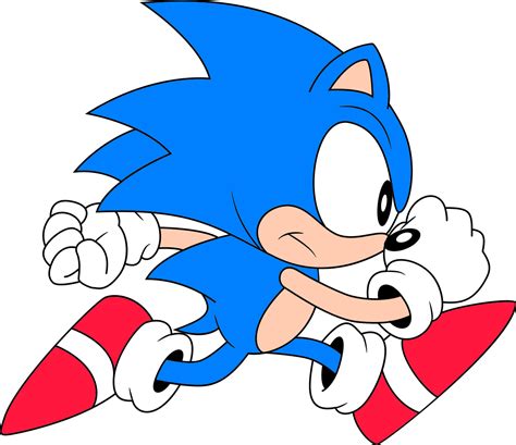 Fileclassic Sonic Runsvg Sonic Retro Sonic Classic Sonic Sonic