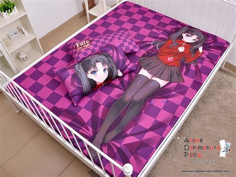 Brand New Rin Tohsaka Fate Stay Night Japanese Anime Bed Blanket 74 · Anime Dakimakura Pillow