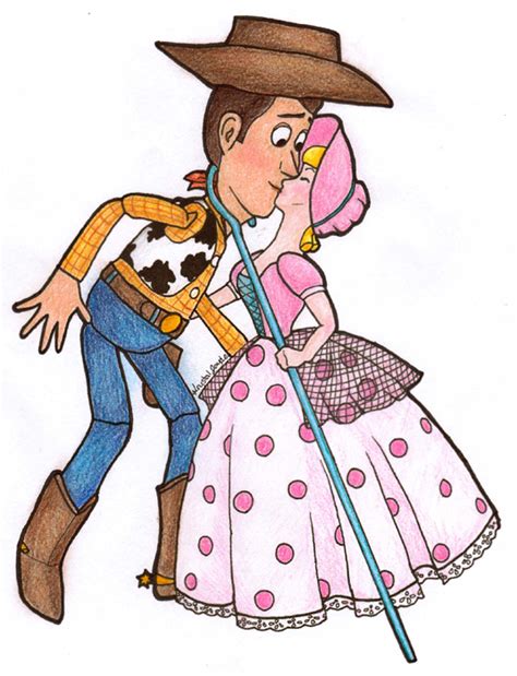 Woody happy birthday toy story coloring page. Bo Peep n Woody by Cat-The-Rawr on DeviantArt