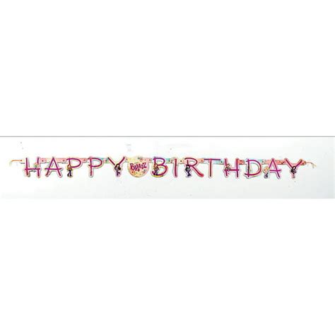 Bratz Fashion Birthday Banner Party Supplies 1 Piece