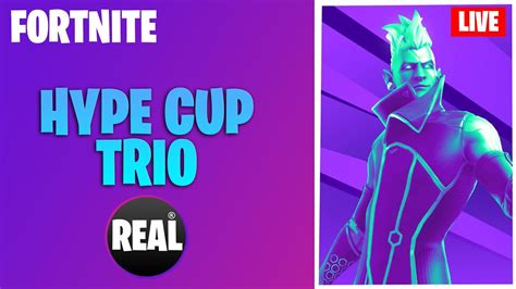 Fortnite Hype Cup Trios Winners Live Youtube