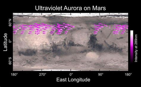 Does The Red Planet Have Green Auroras