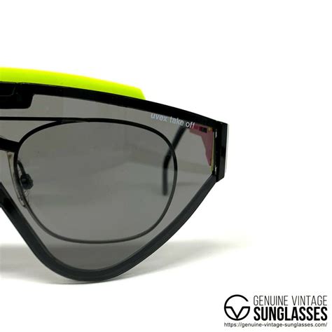 Uvex Take Off Vintage Sunglasses W Germany 80s Medium Collectors Item Sunglasses
