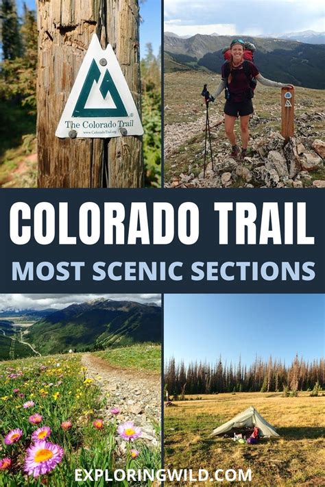 The Colorado Trail Most Scenic Sections
