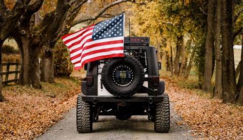 Diy Flag Pole For Jeep Wrangler / U S Flag Etiquette For Your Vehicle