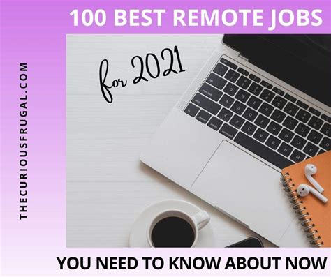 100 Best Remote Jobs You Need to Know Now - Money tips for moms