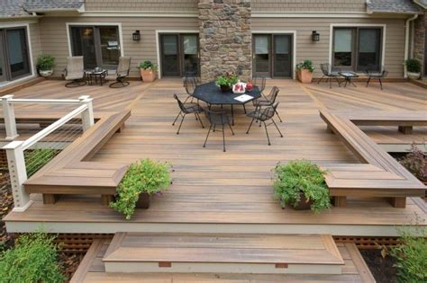 Idées magnifiques en 19 photos! 15 Modern Deck Design Photos | Backyard patio designs ...