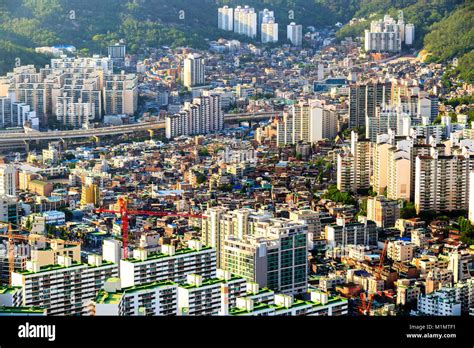 Typical Residential Areas Of Seoul South Korea Stock Photo Alamy