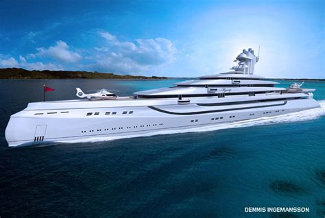 Yachtkonzept Her Majesty Superyacht Luxusyacht D Design Superyachten Megayachten