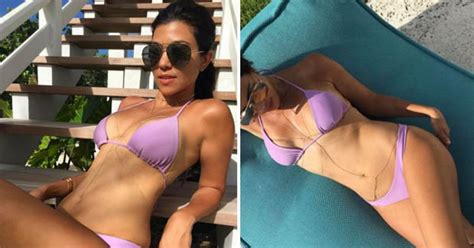 Sun Sand And Sex Appeal Kourtney Kardashian Turns Bikini Vixen In