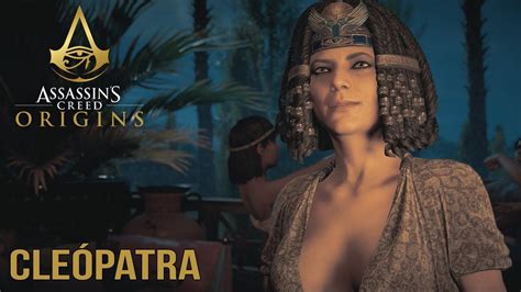 Assassin S Creed Origins Cle Patra Pt Br Ps Pro Youtube