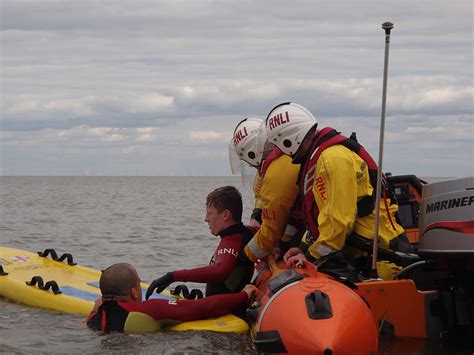 Rhyl Rnli Lifeboats And Lifeguards Begin Training For The Summer Season Rnli