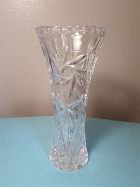 Vintage Lenox Lead Crystal Star Bud Vase 6 Ebay