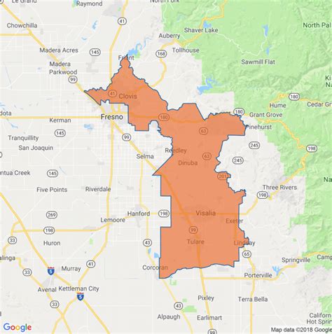 New Cal District Maps