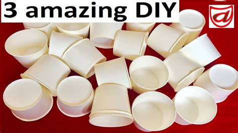 3 Amazing Diy Crafts From Disposable Paper Cup Kids Room Decor