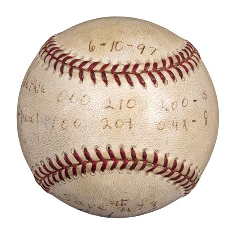 Things to do near lot 10 shopping centre. Lot Detail - 1997 Lee Smith Game Used/Signed Career Save ...