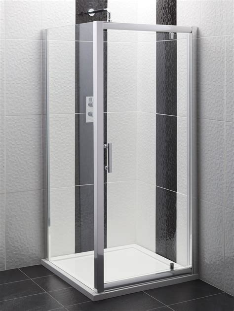 Beo Framed Pivot Shower Door 800mm Aqpd80