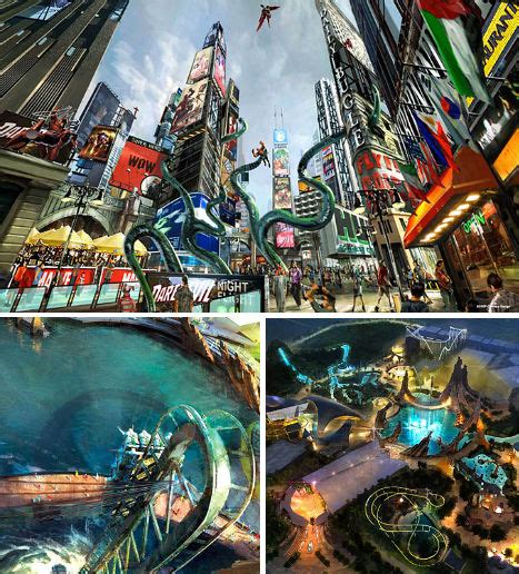 Wild Rides 12 Theme Park And Coaster Concepts Weburbanist