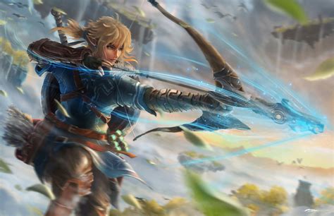 The Legend Of Zelda Tears Of The Kingdom Hd Cool Fan Art Wallpaper Hd