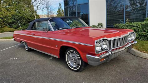 1964 Chevrolet Impala Ss Convertible Vin 41467s248582 Classiccom