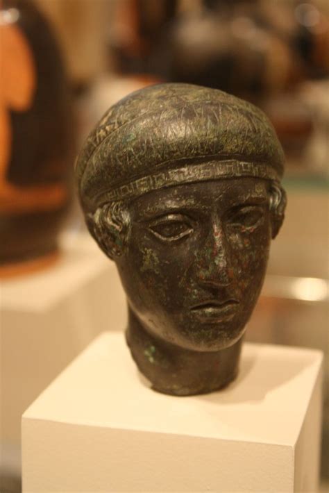 A Greek Early Classical Bronze Head Of Athena Greek Art Ancient